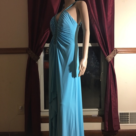 Prom Dress/Evening Gown Baby Blue Torquise - Picture 5 of 8